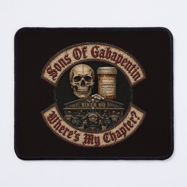 Item preview, Sons Of Gabapentin Biker Club designed and sold by AlienAlmanac.