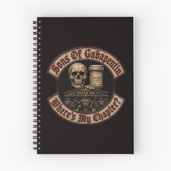 Item preview, Sons Of Gabapentin Biker Club designed and sold by AlienAlmanac.