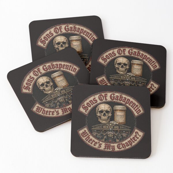 Item preview, Sons Of Gabapentin Biker Club designed and sold by AlienAlmanac.