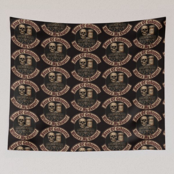 Item preview, Sons Of Gabapentin Biker Club designed and sold by AlienAlmanac.