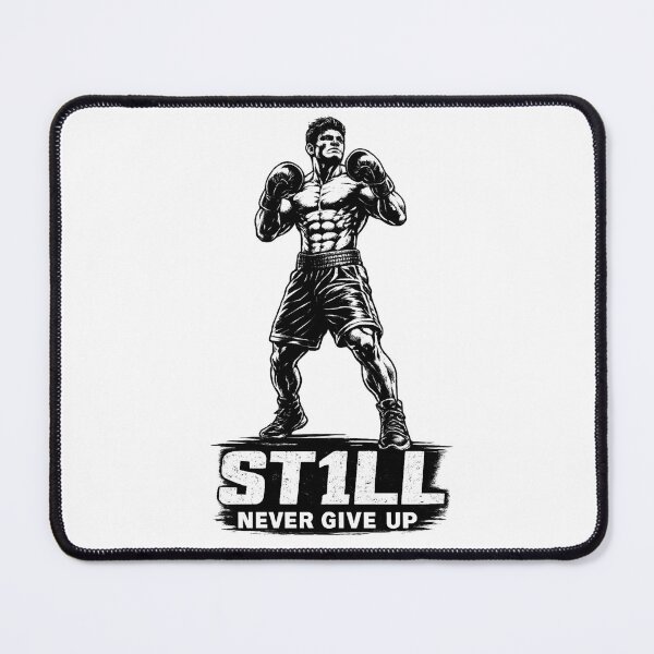 Item preview, ST1LL Never Give Up – Boxer Motivation Design designed and sold by ST1LL ONE.