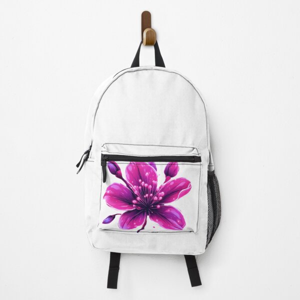 Item preview, Glossy Pink Sakura Blossom Flower Sticker | Vibrant Floral Digital Illustration designed and sold by Shivamartwark.