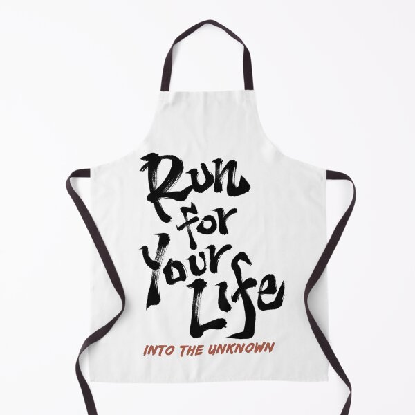 Item preview, Run For Your Life - Into The Unknown Japanese Calligraphy designed and sold by Necokite.