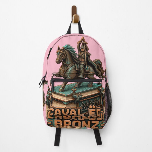 Item preview, Caval ed Bronz Torino Statue Blocky Voxel Art designed and sold by Torinostalgia.
