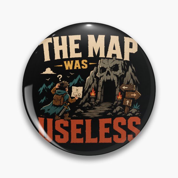 Item preview, The Map was Useless designed and sold by AndresGimenez.