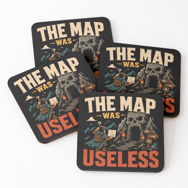 Item preview, The Map was Useless designed and sold by AndresGimenez.