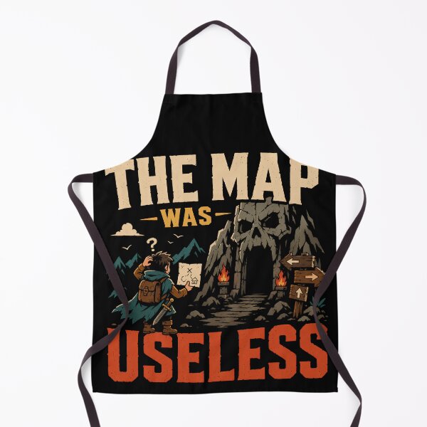 Item preview, The Map was Useless designed and sold by AndresGimenez.