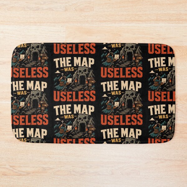 Item preview, The Map was Useless designed and sold by AndresGimenez.