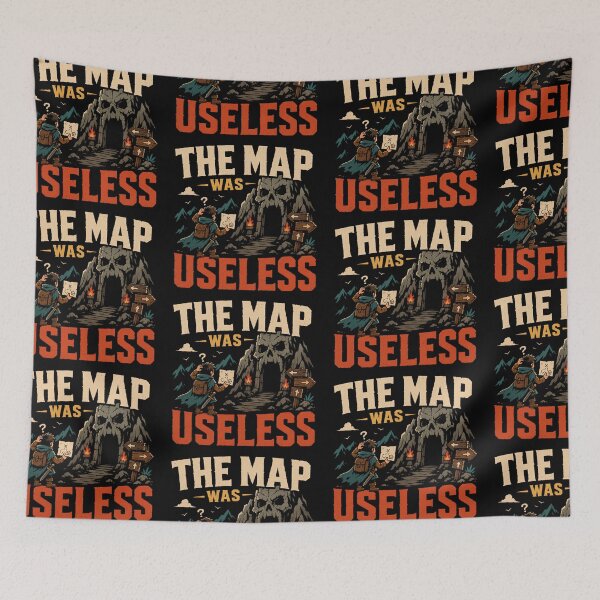 Item preview, The Map was Useless designed and sold by AndresGimenez.
