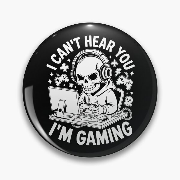 Item preview, I CAN'T HEAR YOU I'M GAMING designed and sold by jkrphoto.