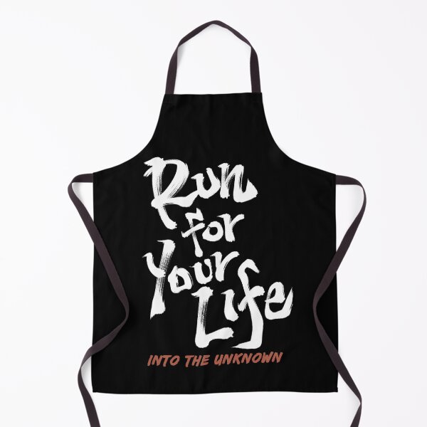 Item preview, Run For Your Life - Into The Unknown Japanese Calligraphy designed and sold by Necokite.