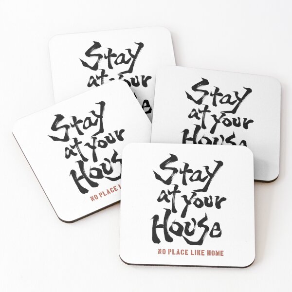 Item preview, Stay At Your House - No Place Like Home Japanese Calligraphy designed and sold by Necokite.
