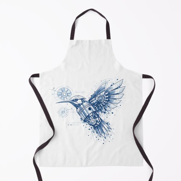 Item preview, Mechanical Turbine Hummingbird Blueprint designed and sold by teemix.