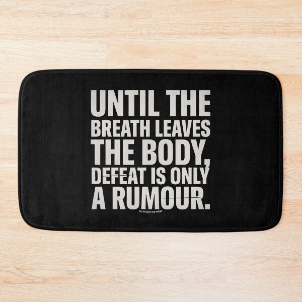 Item preview, Defeat Is Only A Rumour - Alexander The Great designed and sold by Enea Kelo.