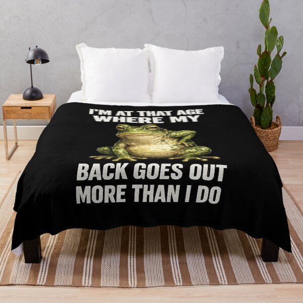 Item preview, I'm At That Age Where My Back Goes Out More Than I Do T-Shirt | Funny Aging Quote Sarcastic Graphic Gift designed and sold by Trendably.