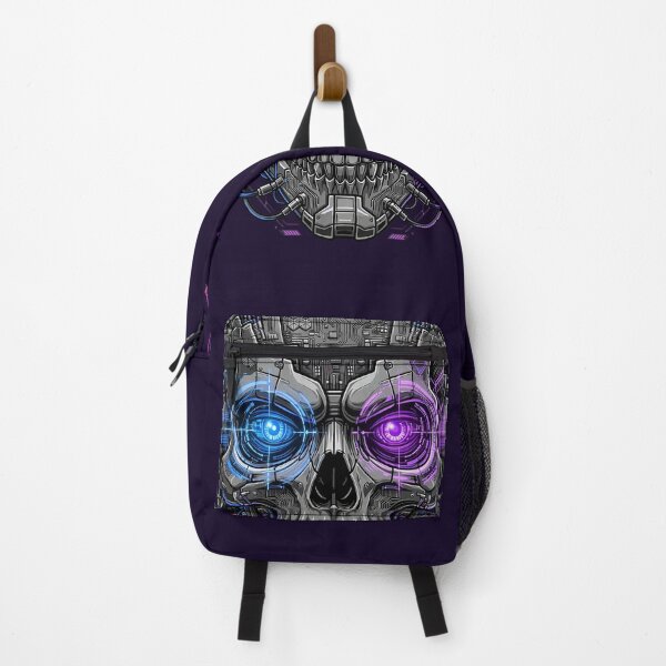 Item preview, Futuristic Cyberpunk Skull Artwork designed and sold by SurStudio.