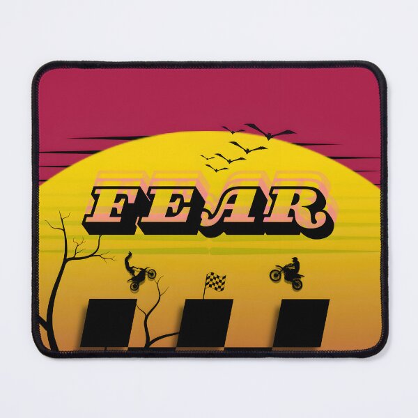 Item preview, Fear Bike Stunt Behind Big Sun Design Art designed and sold by DigitalPromt.