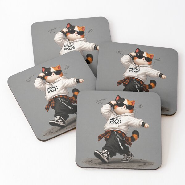 Item preview, Calico Cat Turn to Groove designed and sold by Mindworx21.