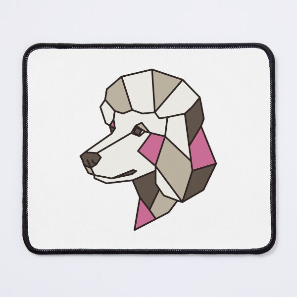Item preview, Geometric Poodle Dog designed and sold by AnimalsKnowAll.
