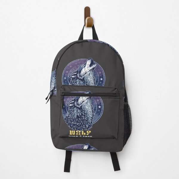 Item preview, Wolf Wild & Free Vintage Graphic designed and sold by Aventor..
