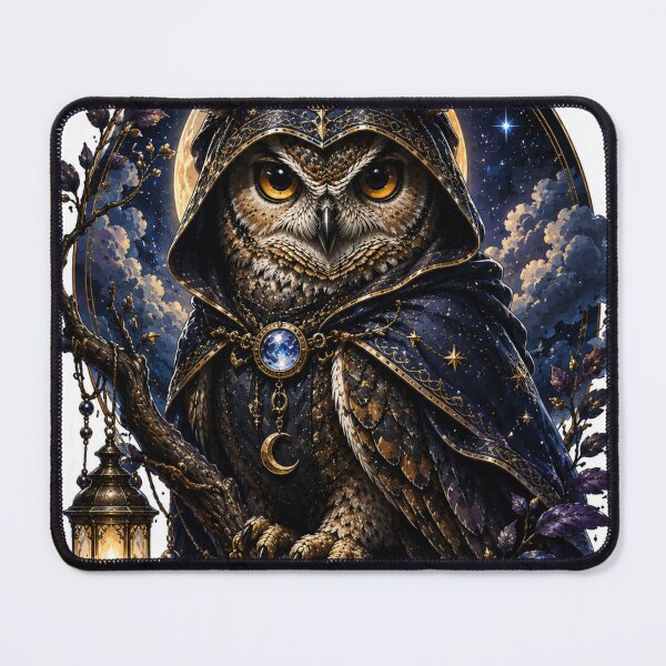Item preview, Mystic Moon Owl designed and sold by VerdePegajoso.