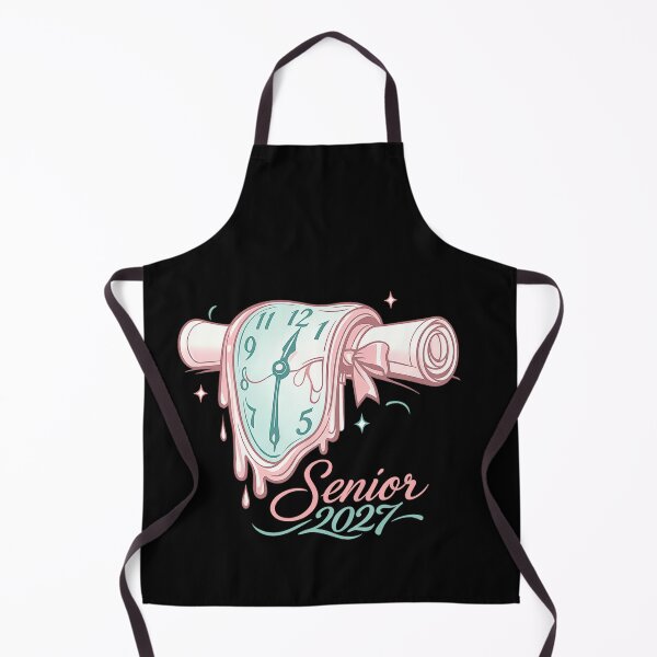 Item preview, Senior 2027 Melting Clock Graduation Diploma designed and sold by teemix.