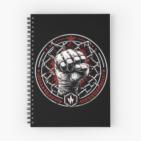 Item preview, Fighter's Fist Cage Badge designed and sold by RadekArt.