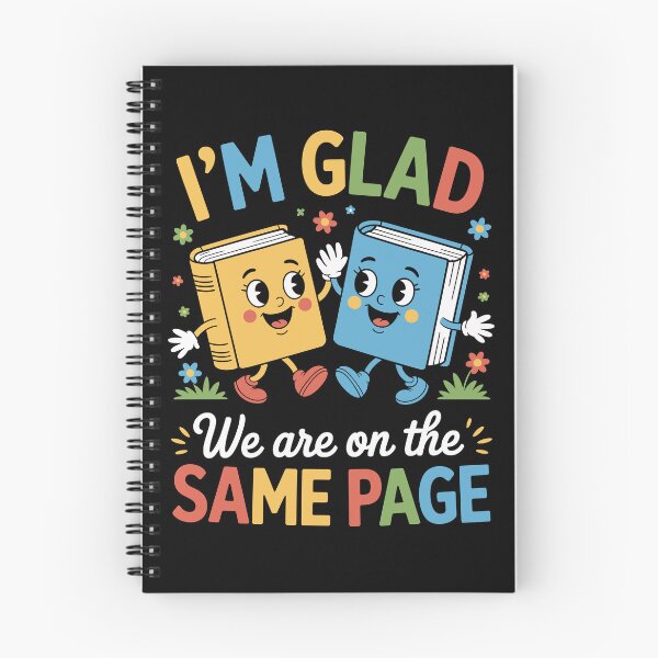 Item preview, I’M GLAD We are on the SAME PAGE designed and sold by jkrphoto.