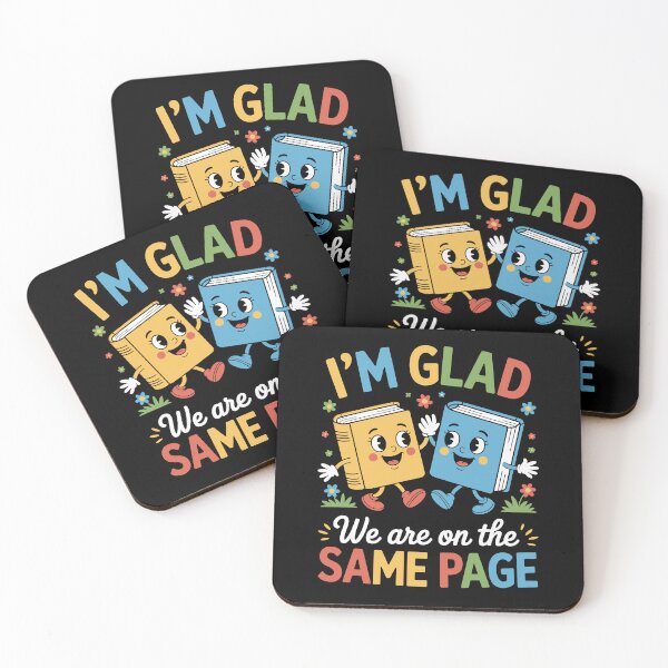 Item preview, I’M GLAD We are on the SAME PAGE designed and sold by jkrphoto.