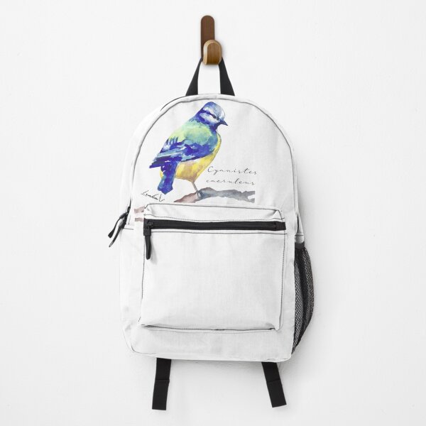 Item preview, Blue Tit Watercolour Bird Painting designed and sold by Lenka Draws.