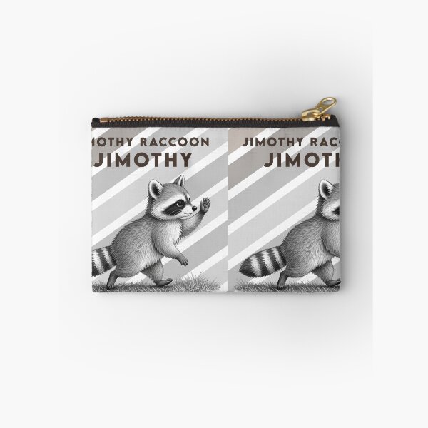 Item preview,  jimothy raccoon black and white  designed and sold by 4Dart.