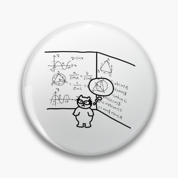 Item preview, mathematics Cat designed and sold by superbaechoo.