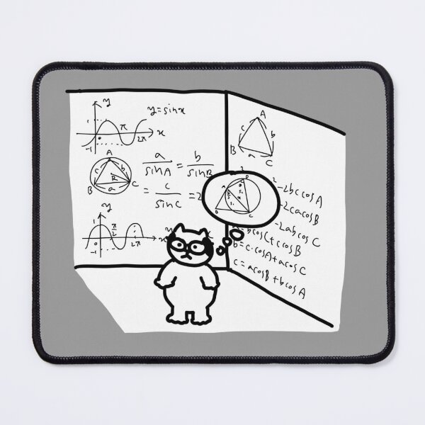 Item preview, mathematics Cat designed and sold by superbaechoo.