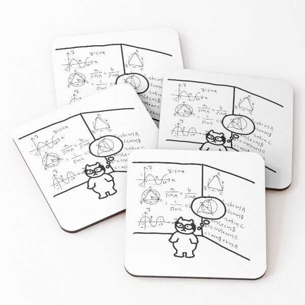 Item preview, mathematics Cat designed and sold by superbaechoo.