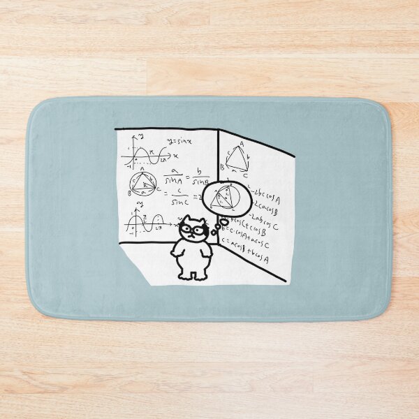 Item preview, mathematics Cat designed and sold by superbaechoo.