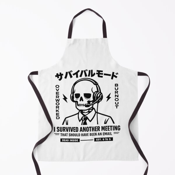 Item preview, Monochrome Survival Mode Skeleton designed and sold by teemix.
