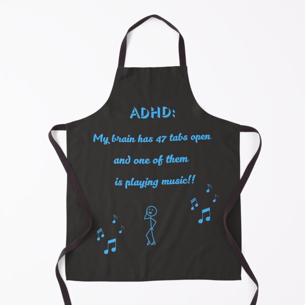 Item preview, ADHD: My Brain Has 47 Tabs Open designed and sold by TetelestaiWeave.