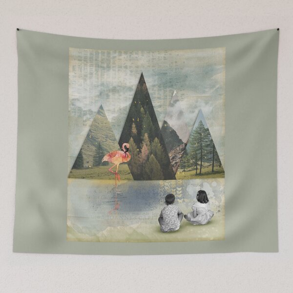 Item preview, Dream Valley Collage designed and sold by The Blue Window.