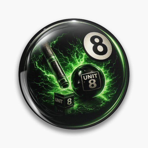 Item preview, Unit 8 After Hours Club: The Toxic Green Eight Ball Orb designed and sold by AfterDarkVisuals.