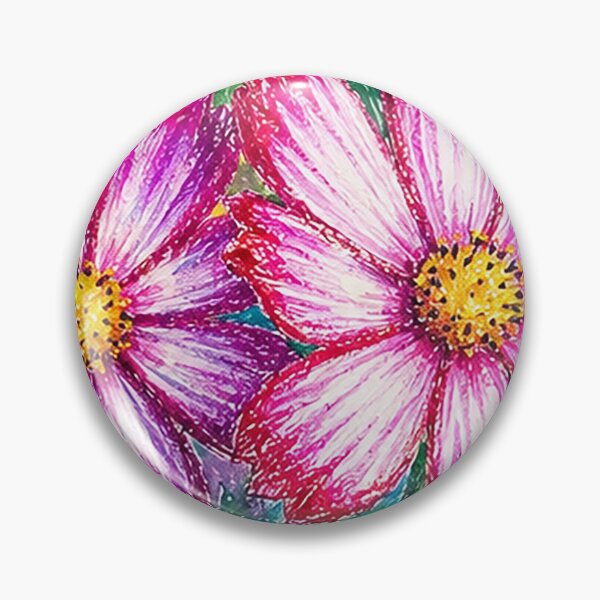 Item preview, Summer Flower Drawed in Crayon designed and sold by erenazepeda.