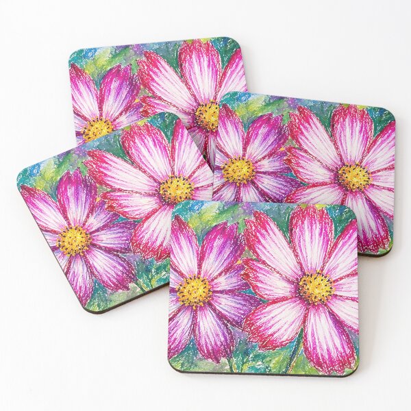 Item preview, Summer Flower Drawed in Crayon designed and sold by erenazepeda.