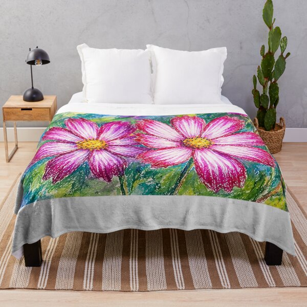 Item preview, Summer Flower Drawed in Crayon designed and sold by erenazepeda.