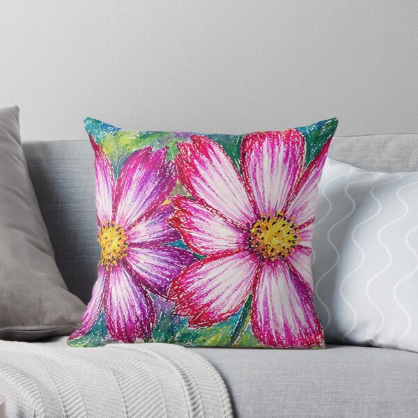 Item preview, Summer Flower Drawed in Crayon designed and sold by erenazepeda.