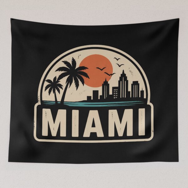 Item preview, Miami designed and sold by GoodOldVintage.