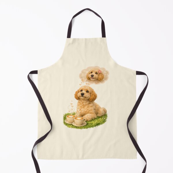 Item preview, Goldendoodle In Love: Cozy Coffee Date Dreams designed and sold by CreativeArtistL.