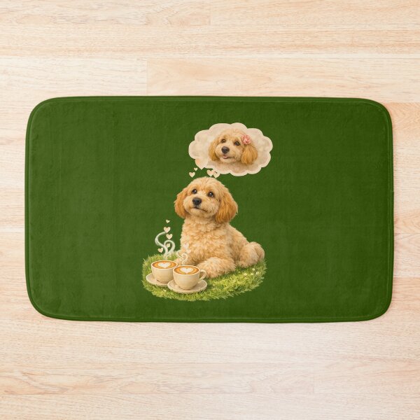 Item preview, Goldendoodle In Love: Cozy Coffee Date Dreams designed and sold by CreativeArtistL.