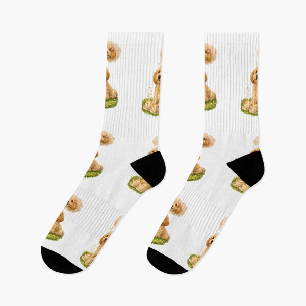 Item preview, Goldendoodle In Love: Cozy Coffee Date Dreams designed and sold by CreativeArtistL.
