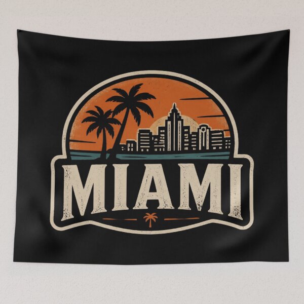 Item preview, Miami designed and sold by GoodOldVintage.