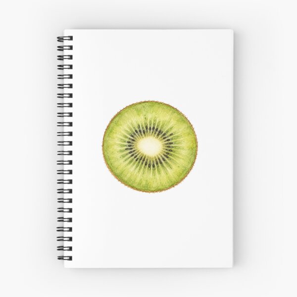 Item preview, Vintage Watercolor Kiwi Slice | Botanical Fruit Illustration designed and sold by Ethereal-Rain.