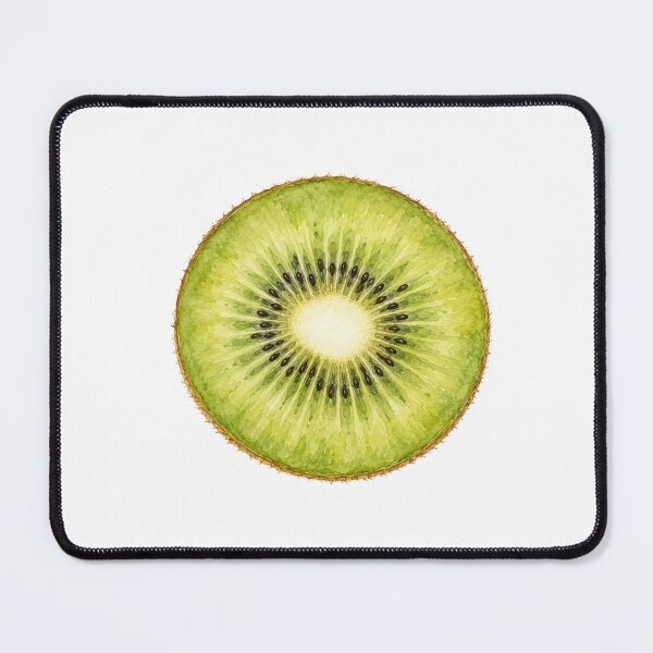 Item preview, Vintage Watercolor Kiwi Slice | Botanical Fruit Illustration designed and sold by Ethereal-Rain.